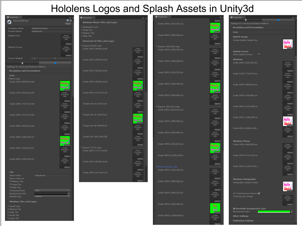 Unity Icons & Splashes